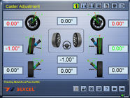 Automatic 3D Wheel Aligner Machine Tire Balancing With Multi Languages Database