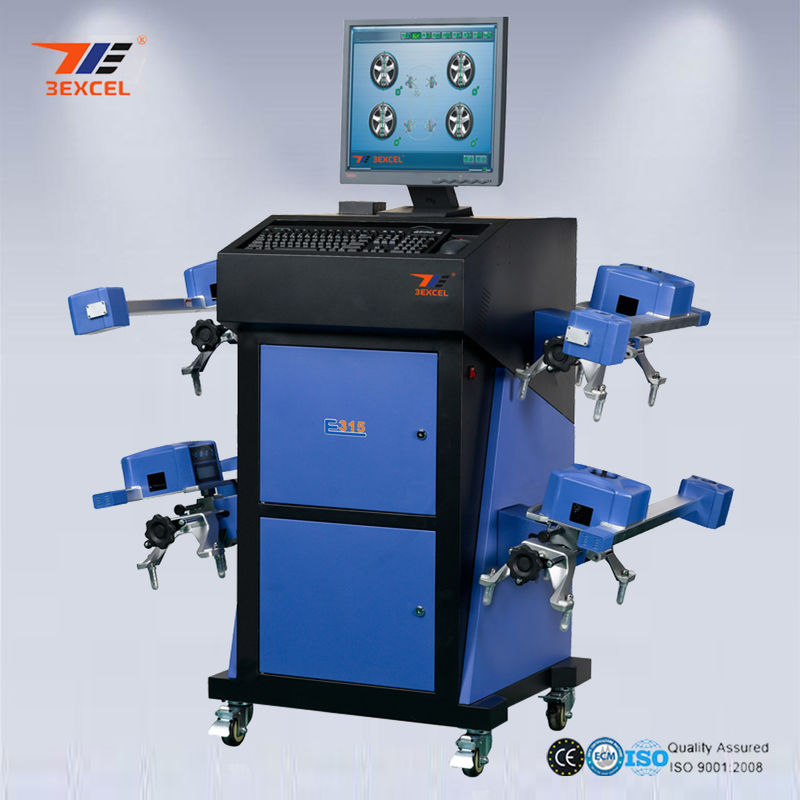 Computerized Automotive Wheel Alignment Equipment With 8 CCD Sensors Wireless